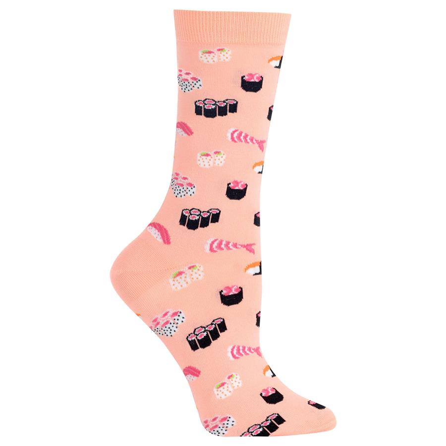 Sushi Crew Socks - blush