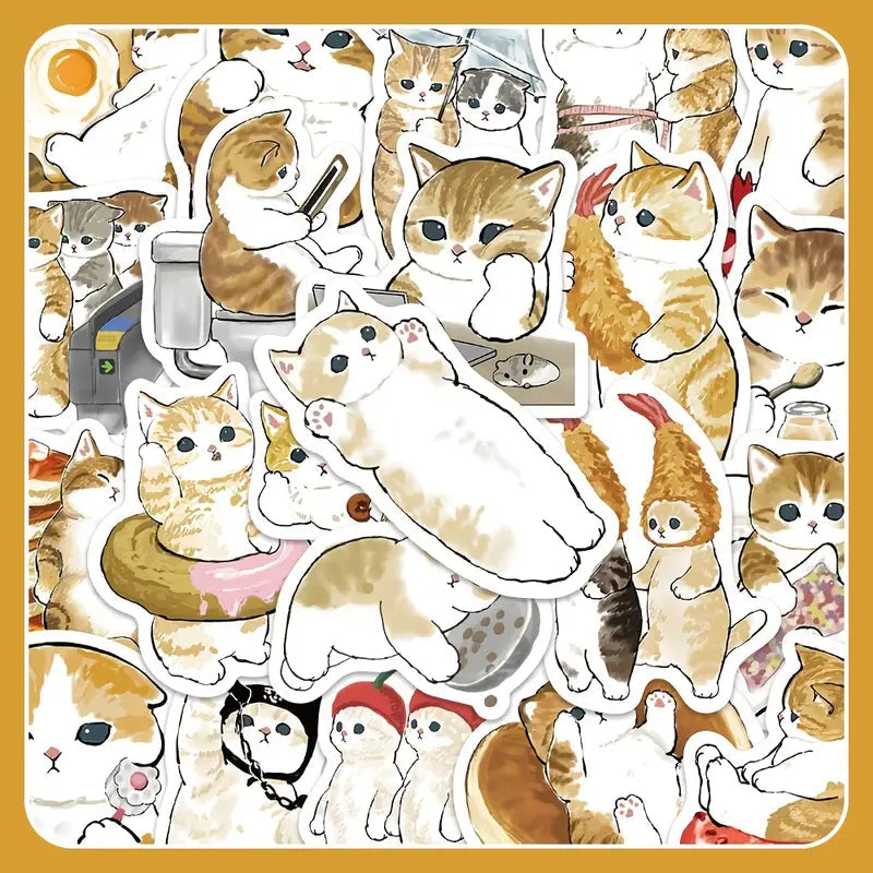 COOL SH*T - Tabby Cat Sticker
