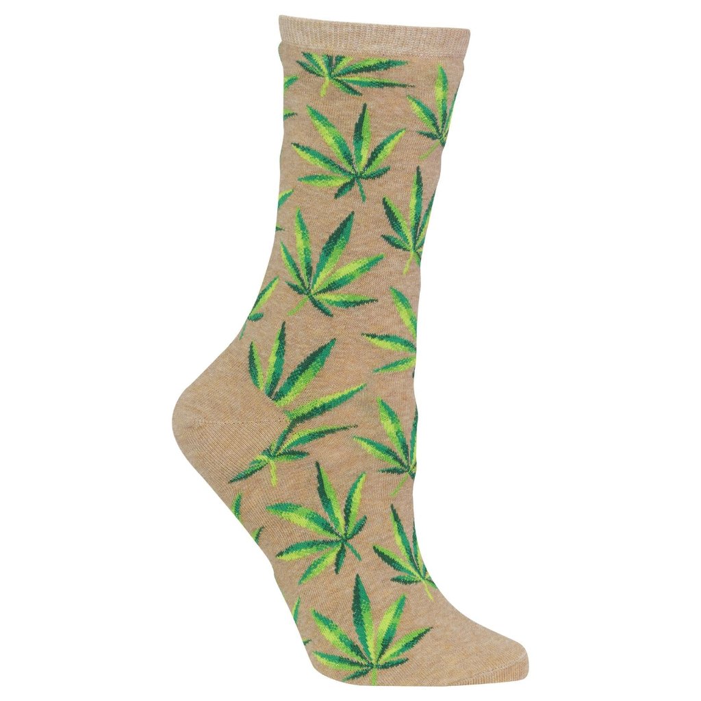 Weed Crew Socks