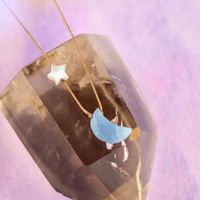 CRYSTALS - Moon & Back Necklace Collection