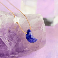 CRYSTALS - Moon & Back Necklace Collection