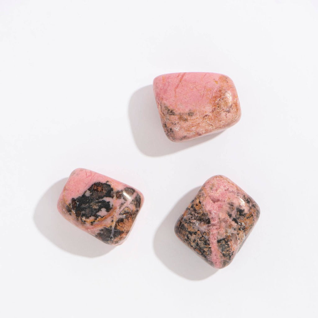 CRYSTALS - Tumbled Rhodonite