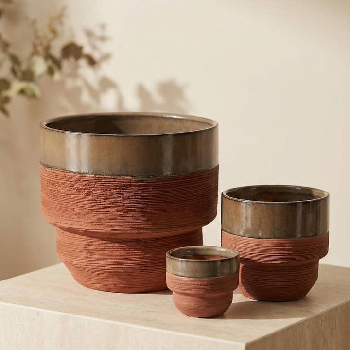 Freya Two Tone Planter