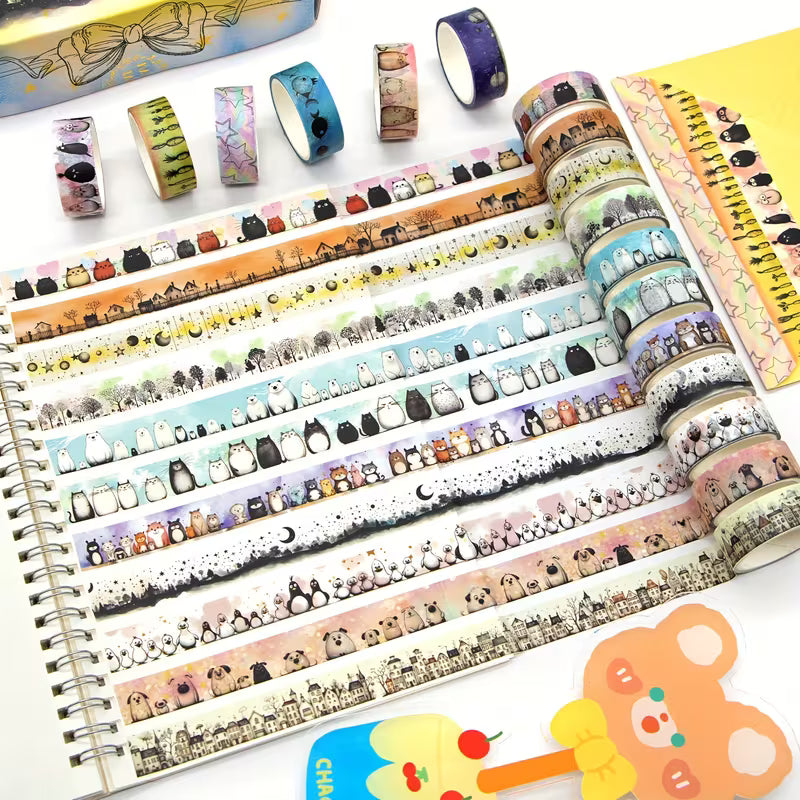Kawaii Animal Washi Tape