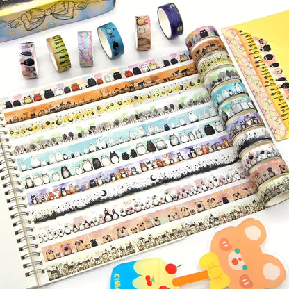 Kawaii Animal Washi Tape