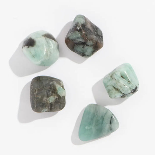 Emerald Quartz - tumbled