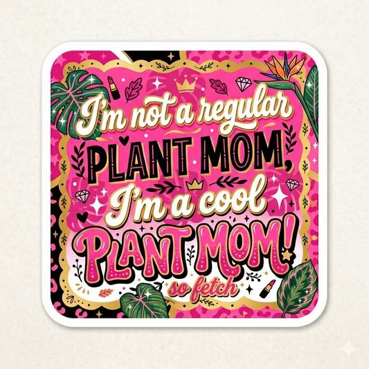 Sticker - Cool Plant Mom