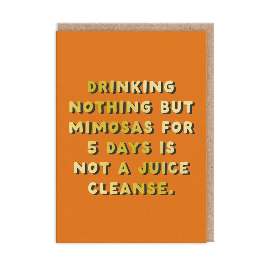 Ohh Deer Card - Juice Cleanse