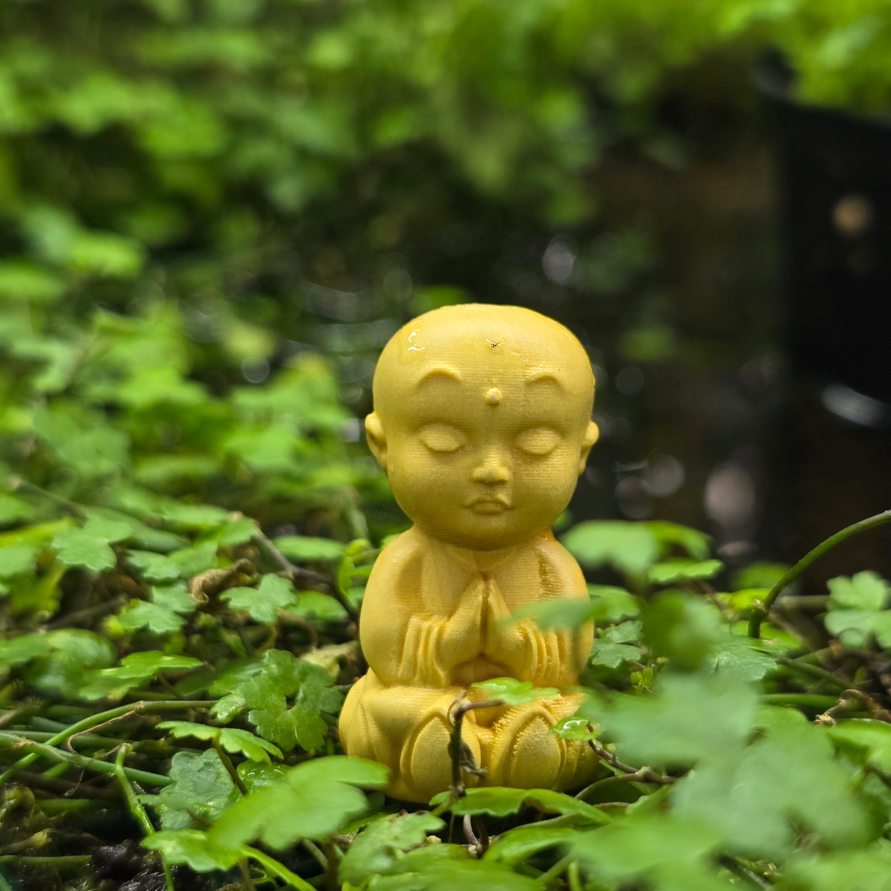 Jizo  miniature - boxwood