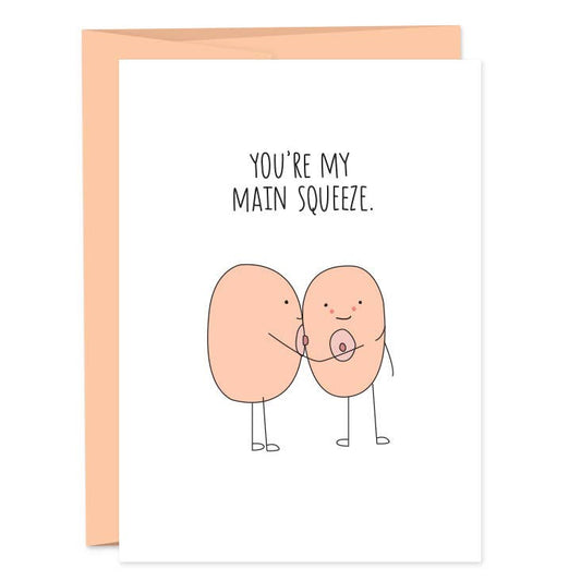 Main Squeeze Greeting Card