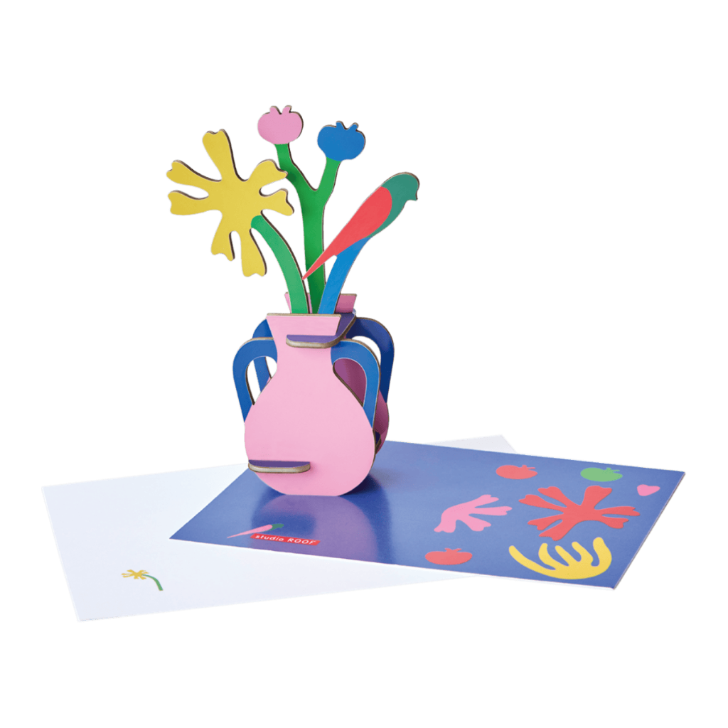 Pop Out Card - Matisse Paper Bloom