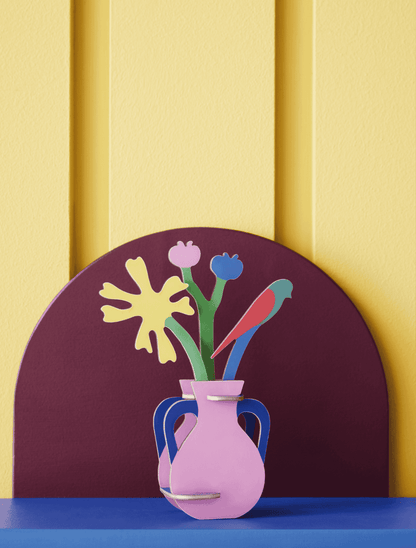 Pop Out Card - Matisse Paper Bloom