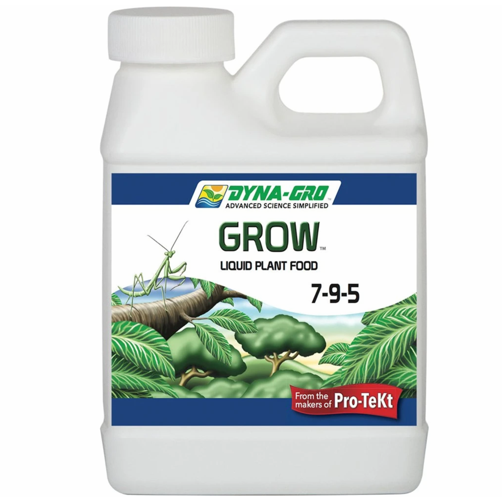 PLANT SUPPLIES - DYNA-GRO GROW - 8 Oz