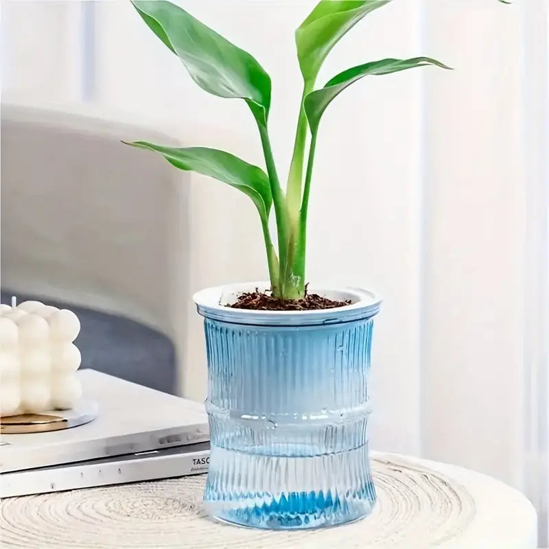 PLANTERS - Bamboo Self Watering Pot