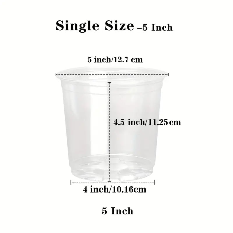 PLANTERS - Clear Growers Pot