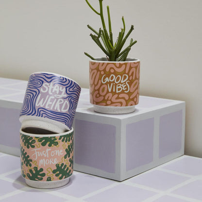 PLANTERS - Funky Phrases Pot