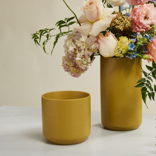 PLANTERS - Kendall Pot - 4.75" (Ochre)