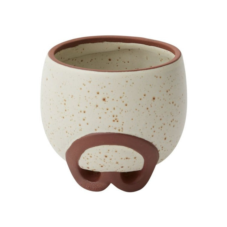 PLANTERS - OMNI FOOTED POT - 5.25