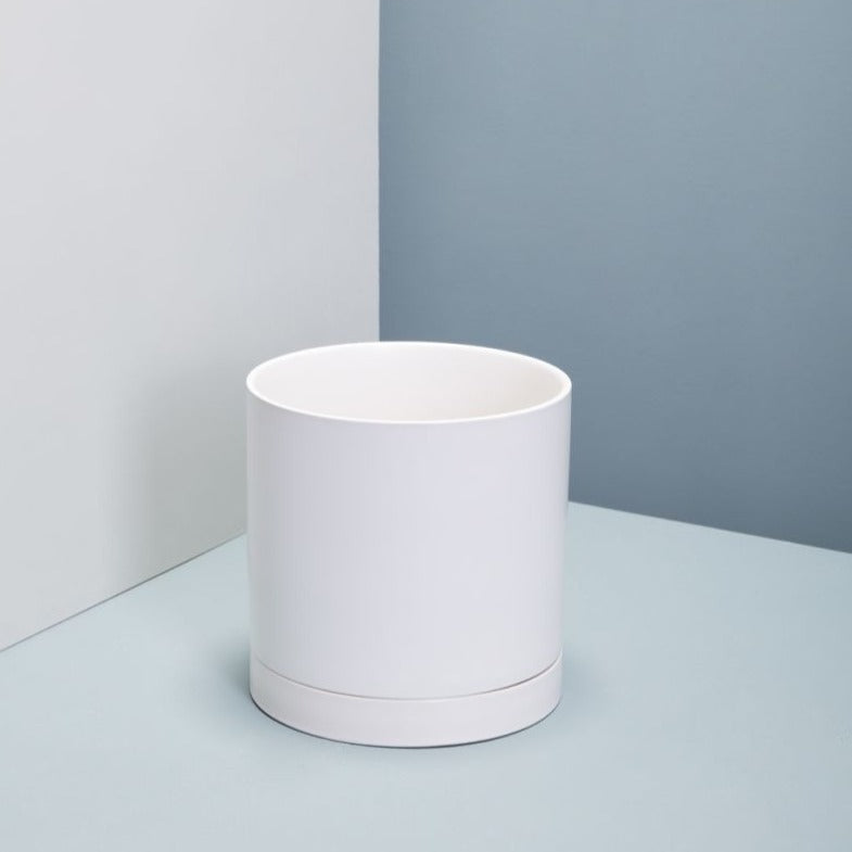 PLANTERS - ROMEY PLANTER - 10" - WHITE