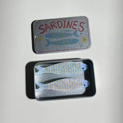 Tin Hair Clips - assorted