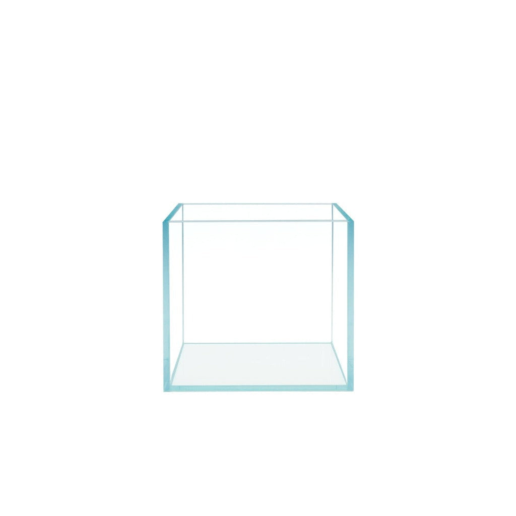 TERRARIUM - 2 Gallon Nano Tall Rimless Glass Aquarium, W/ Lid