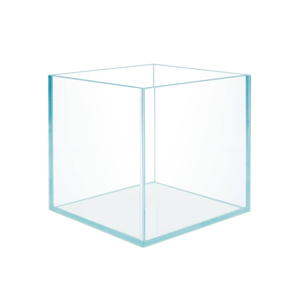 TERRARIUM - 2 Gallon Nano Tall Rimless Glass Aquarium, W/ Lid