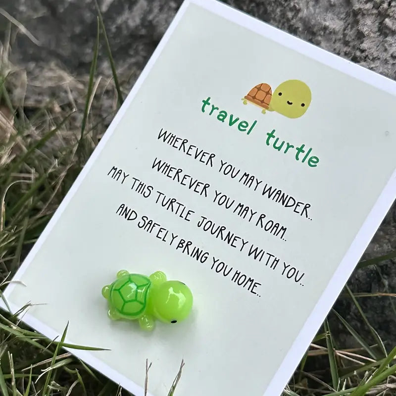 Travel turtle buddy - card