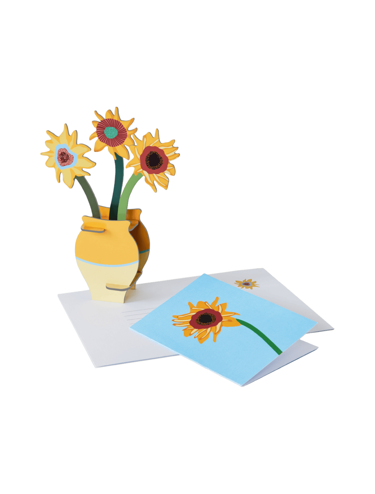 Pop Out Card - Van Gogh Flowers