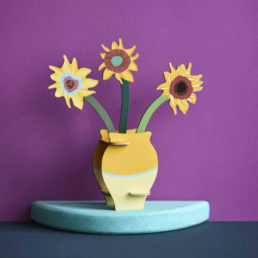 Pop Out Card - Van Gogh Flowers