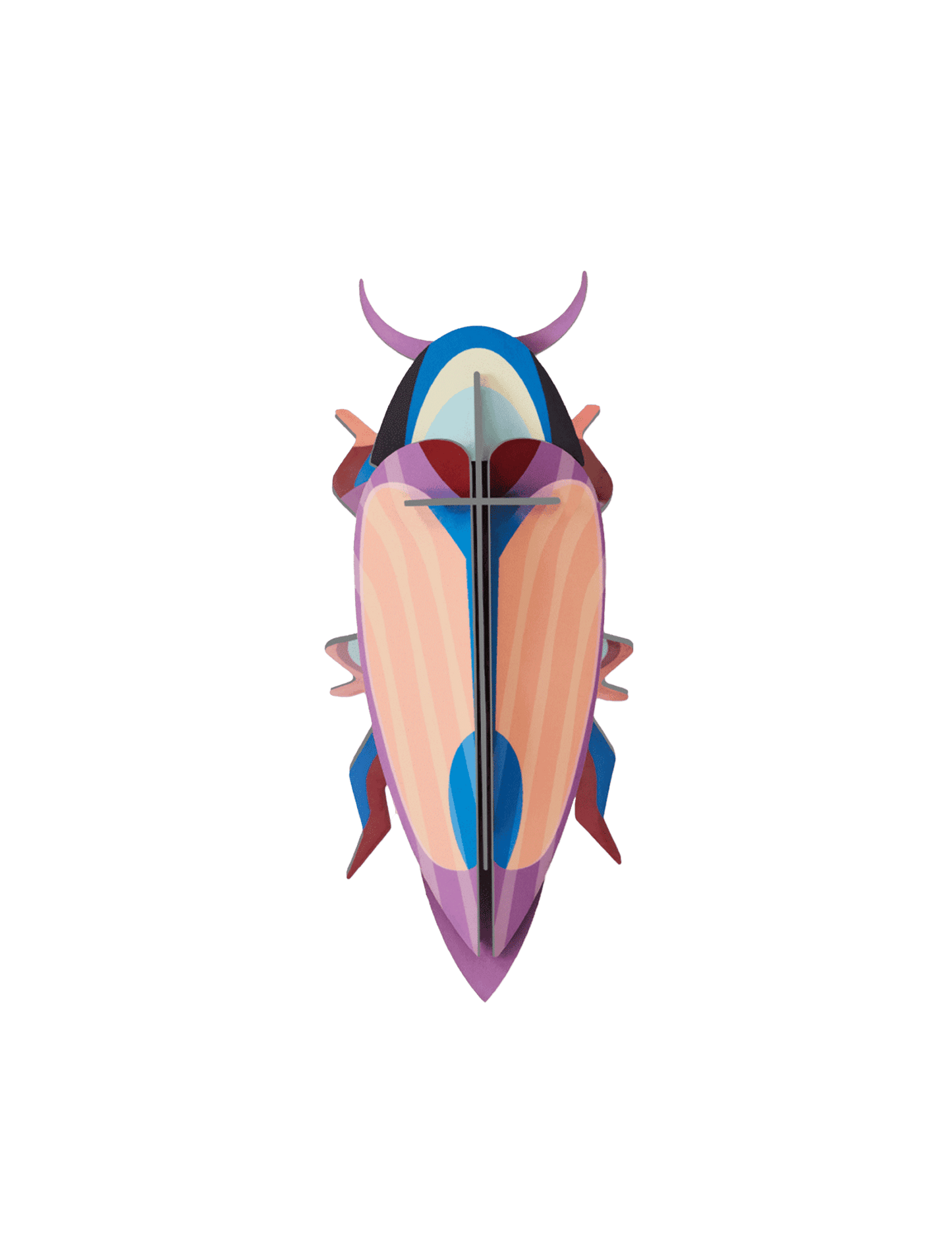 Violet Click Beetle Wall Art