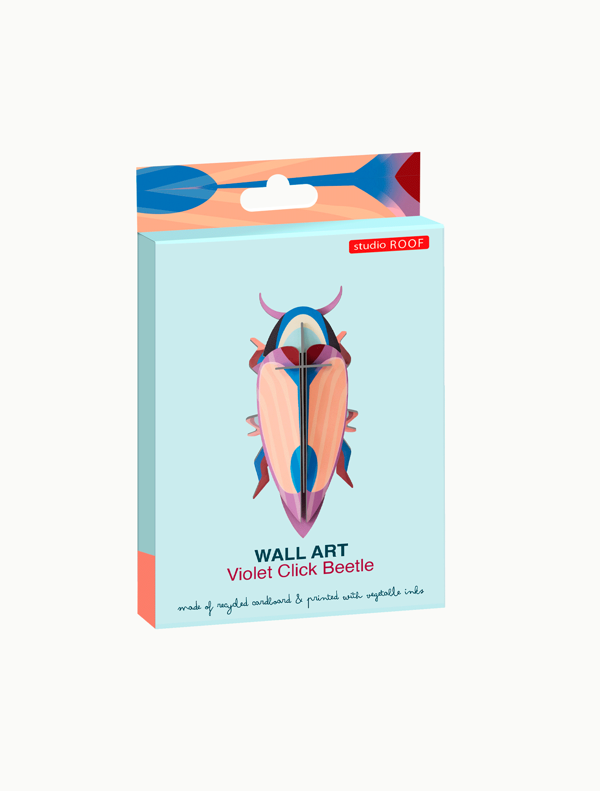 Violet Click Beetle Wall Art