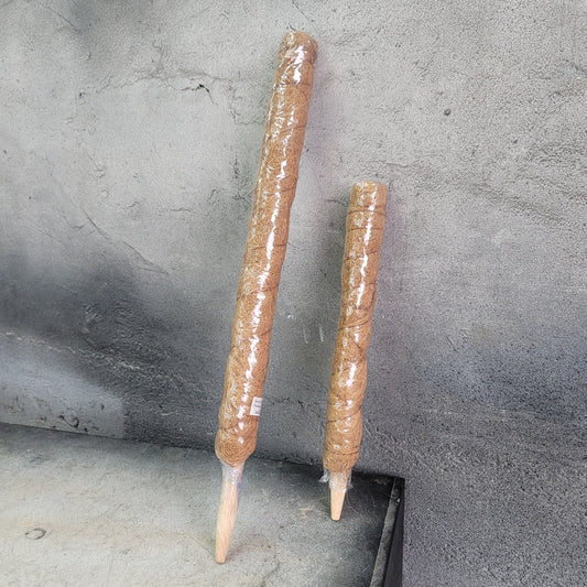 PLANT SUPPLIES - COIR MOSS TOTEM POLE - 15.7"