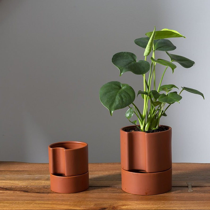 PLANTERS - JETT PLANTER - 6" - TERRACOTTA